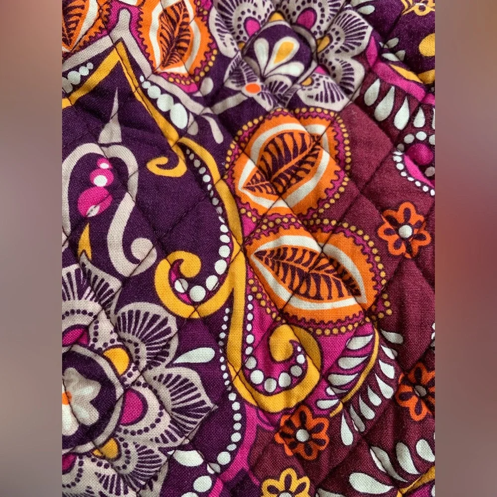 Vera Bradley Extra Large Paisley Overnight Bag - Picture 2 of 5